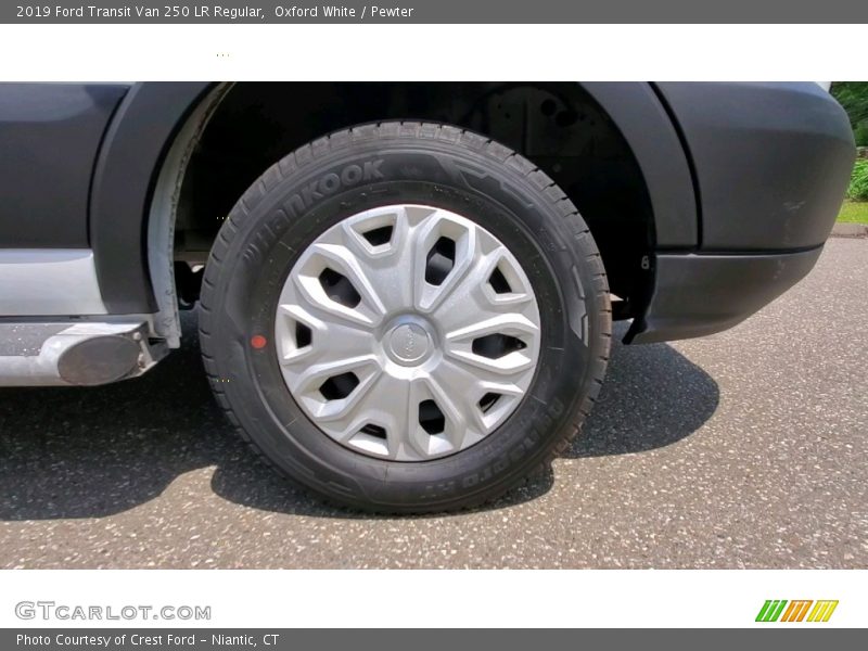 Oxford White / Pewter 2019 Ford Transit Van 250 LR Regular