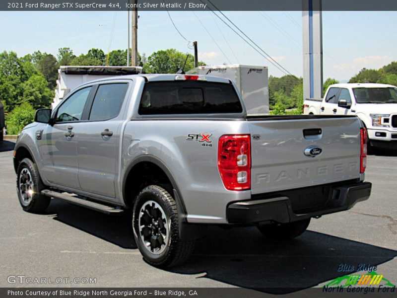 Iconic Silver Metallic / Ebony 2021 Ford Ranger STX SuperCrew 4x4