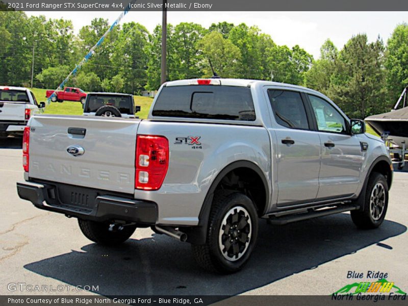Iconic Silver Metallic / Ebony 2021 Ford Ranger STX SuperCrew 4x4