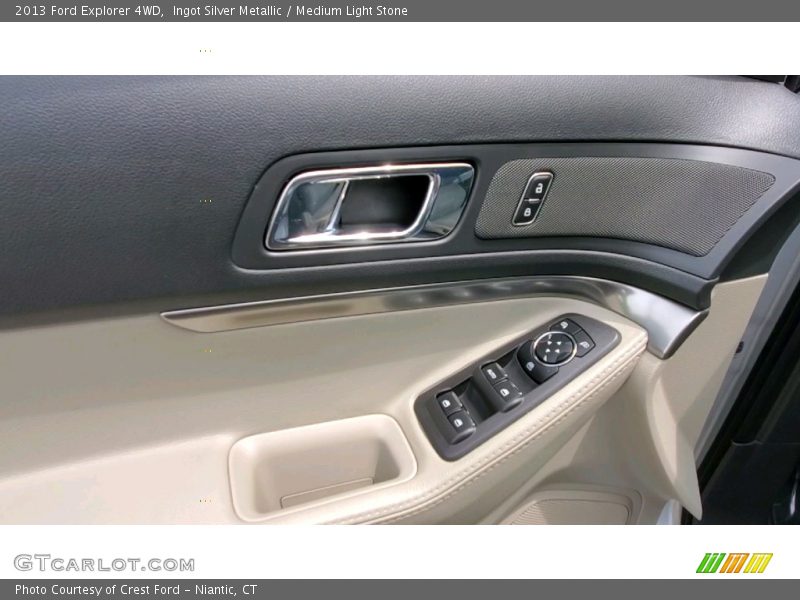 Ingot Silver Metallic / Medium Light Stone 2013 Ford Explorer 4WD