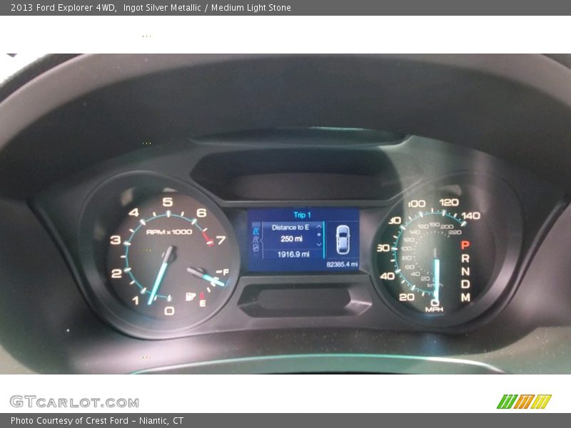 Ingot Silver Metallic / Medium Light Stone 2013 Ford Explorer 4WD