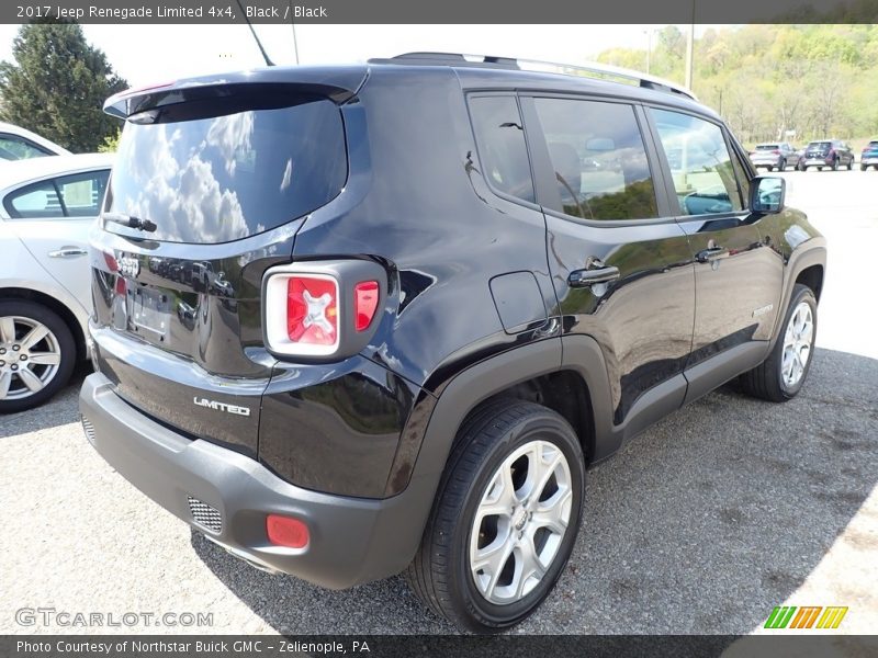 Black / Black 2017 Jeep Renegade Limited 4x4