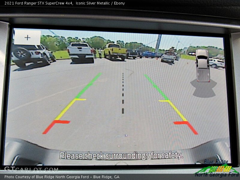 Iconic Silver Metallic / Ebony 2021 Ford Ranger STX SuperCrew 4x4