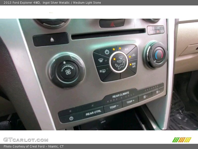 Ingot Silver Metallic / Medium Light Stone 2013 Ford Explorer 4WD