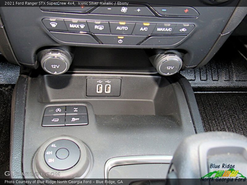 Iconic Silver Metallic / Ebony 2021 Ford Ranger STX SuperCrew 4x4