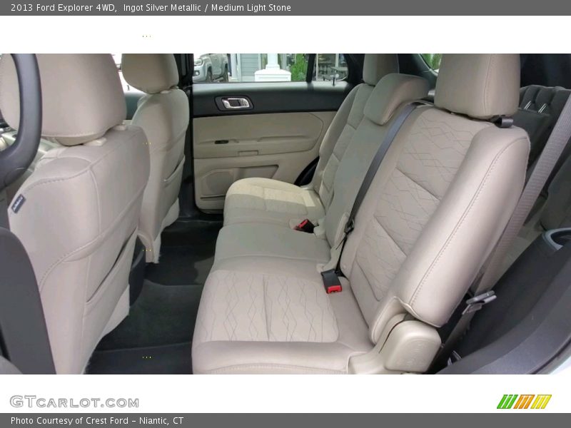 Ingot Silver Metallic / Medium Light Stone 2013 Ford Explorer 4WD