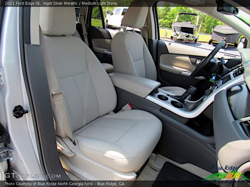 Ingot Silver Metallic / Medium Light Stone 2011 Ford Edge SE