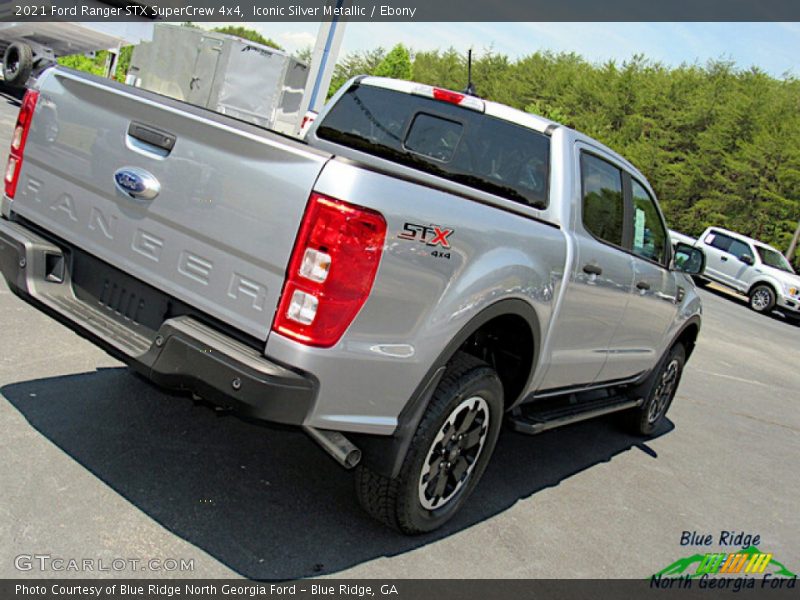 Iconic Silver Metallic / Ebony 2021 Ford Ranger STX SuperCrew 4x4