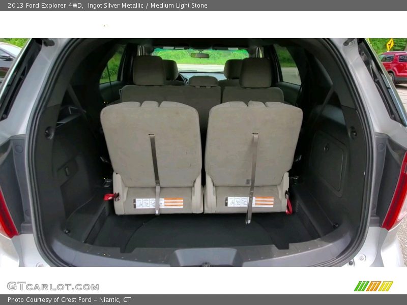 Ingot Silver Metallic / Medium Light Stone 2013 Ford Explorer 4WD