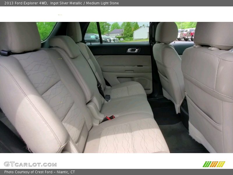Ingot Silver Metallic / Medium Light Stone 2013 Ford Explorer 4WD