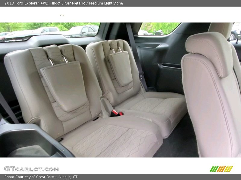 Ingot Silver Metallic / Medium Light Stone 2013 Ford Explorer 4WD