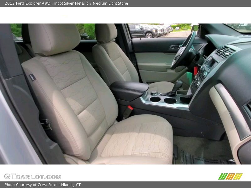 Ingot Silver Metallic / Medium Light Stone 2013 Ford Explorer 4WD