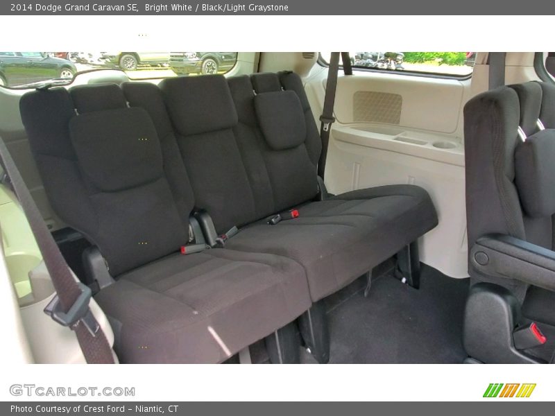 Bright White / Black/Light Graystone 2014 Dodge Grand Caravan SE