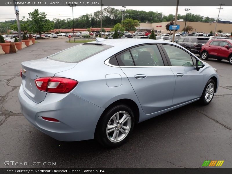 Arctic Blue Metallic / Jet Black 2018 Chevrolet Cruze LT