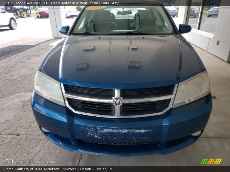 Deep Water Blue Pearl / Dark Slate Gray 2010 Dodge Avenger R/T