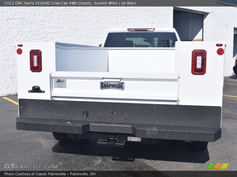 Summit White / Jet Black 2021 GMC Sierra 3500HD Crew Cab 4WD Chassis