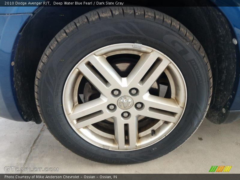 Deep Water Blue Pearl / Dark Slate Gray 2010 Dodge Avenger R/T