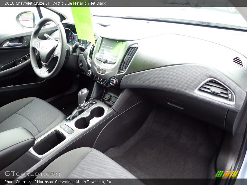 Arctic Blue Metallic / Jet Black 2018 Chevrolet Cruze LT