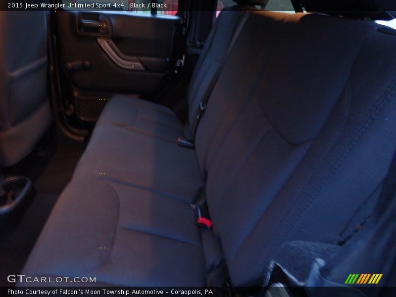 Black / Black 2015 Jeep Wrangler Unlimited Sport 4x4