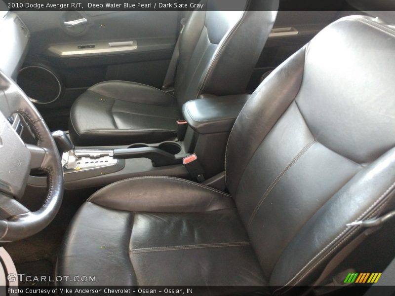 Deep Water Blue Pearl / Dark Slate Gray 2010 Dodge Avenger R/T