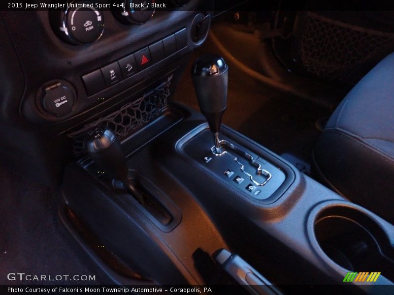 Black / Black 2015 Jeep Wrangler Unlimited Sport 4x4