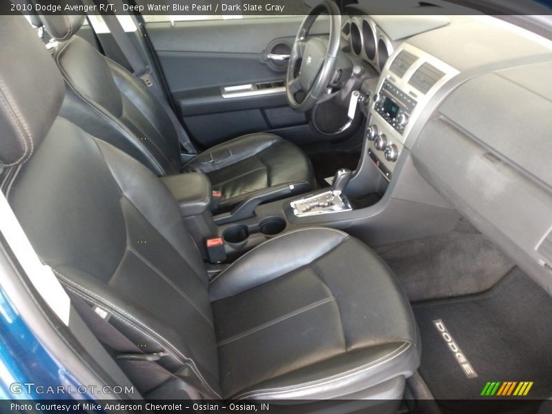 Deep Water Blue Pearl / Dark Slate Gray 2010 Dodge Avenger R/T