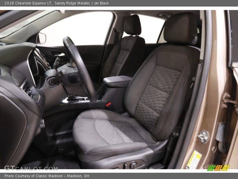 Sandy Ridge Metallic / Jet Black 2018 Chevrolet Equinox LT