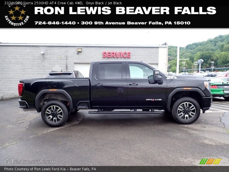 Onyx Black / Jet Black 2020 GMC Sierra 2500HD AT4 Crew Cab 4WD