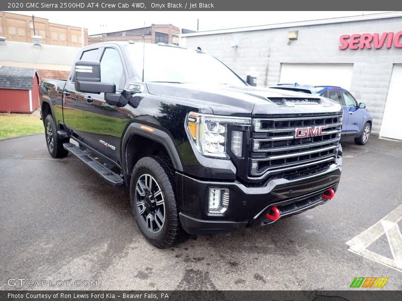 Onyx Black / Jet Black 2020 GMC Sierra 2500HD AT4 Crew Cab 4WD