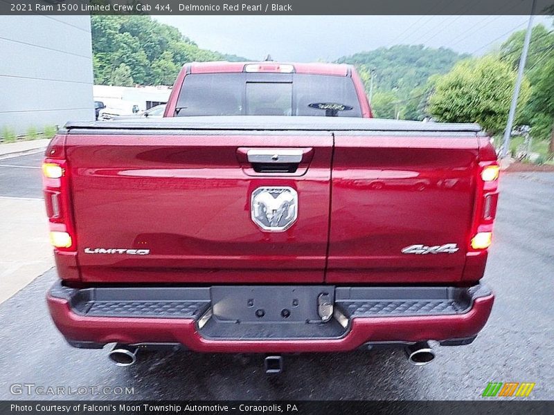 Delmonico Red Pearl / Black 2021 Ram 1500 Limited Crew Cab 4x4