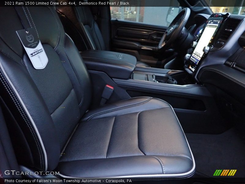 Front Seat of 2021 1500 Limited Crew Cab 4x4