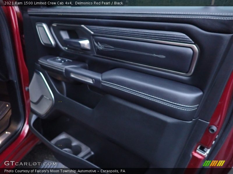 Delmonico Red Pearl / Black 2021 Ram 1500 Limited Crew Cab 4x4