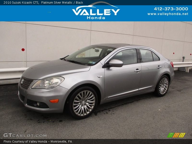 Platinum Silver Metallic / Black 2010 Suzuki Kizashi GTS