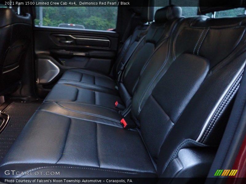 Rear Seat of 2021 1500 Limited Crew Cab 4x4