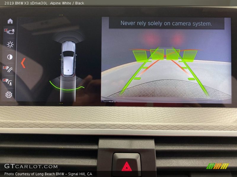 Alpine White / Black 2019 BMW X3 sDrive30i