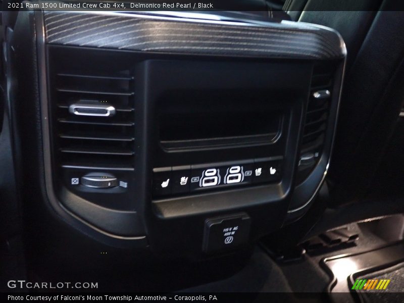 Delmonico Red Pearl / Black 2021 Ram 1500 Limited Crew Cab 4x4