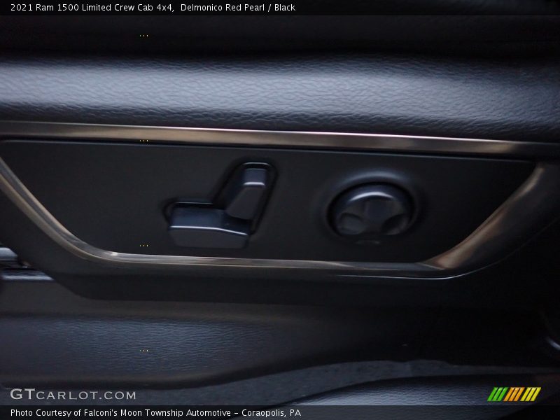 Delmonico Red Pearl / Black 2021 Ram 1500 Limited Crew Cab 4x4