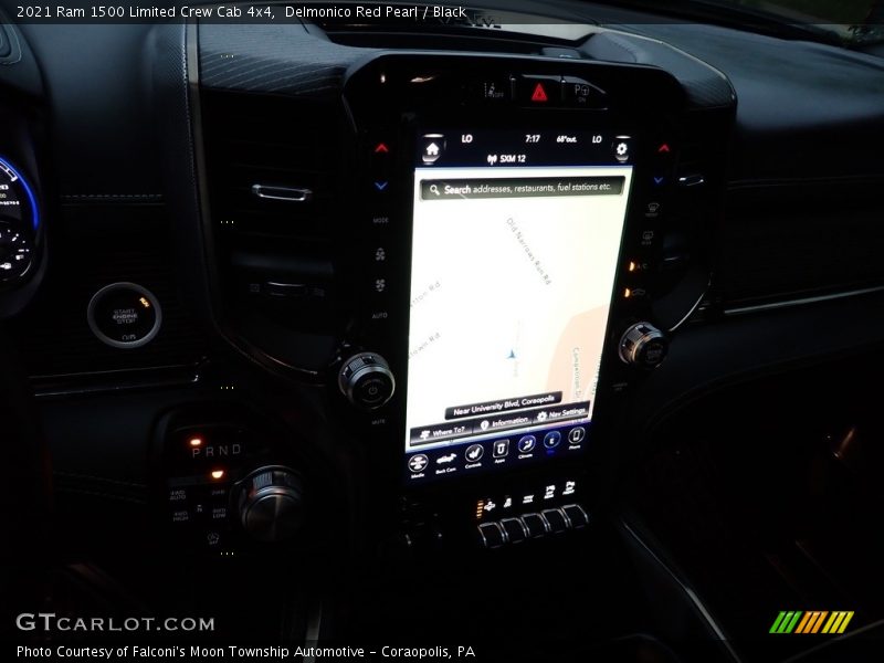 Delmonico Red Pearl / Black 2021 Ram 1500 Limited Crew Cab 4x4