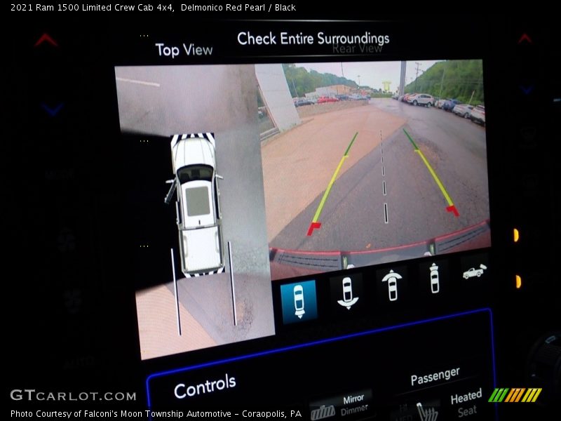 Delmonico Red Pearl / Black 2021 Ram 1500 Limited Crew Cab 4x4
