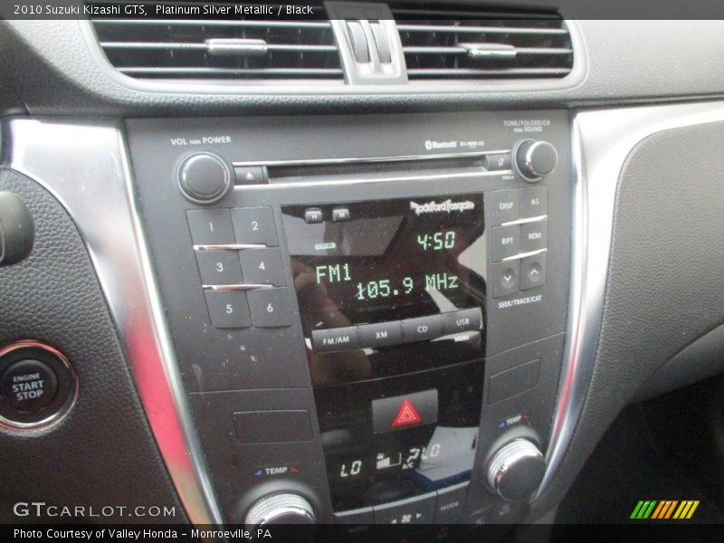 Platinum Silver Metallic / Black 2010 Suzuki Kizashi GTS