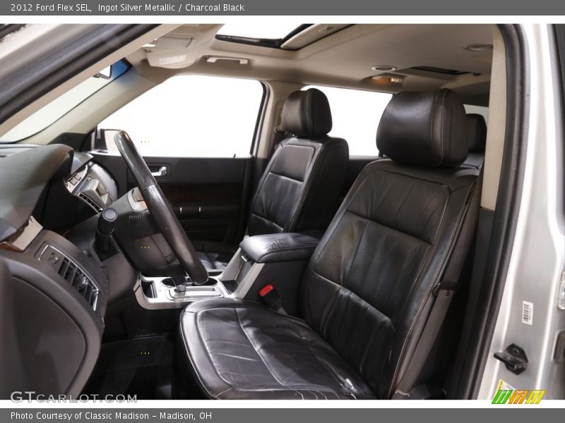 Ingot Silver Metallic / Charcoal Black 2012 Ford Flex SEL