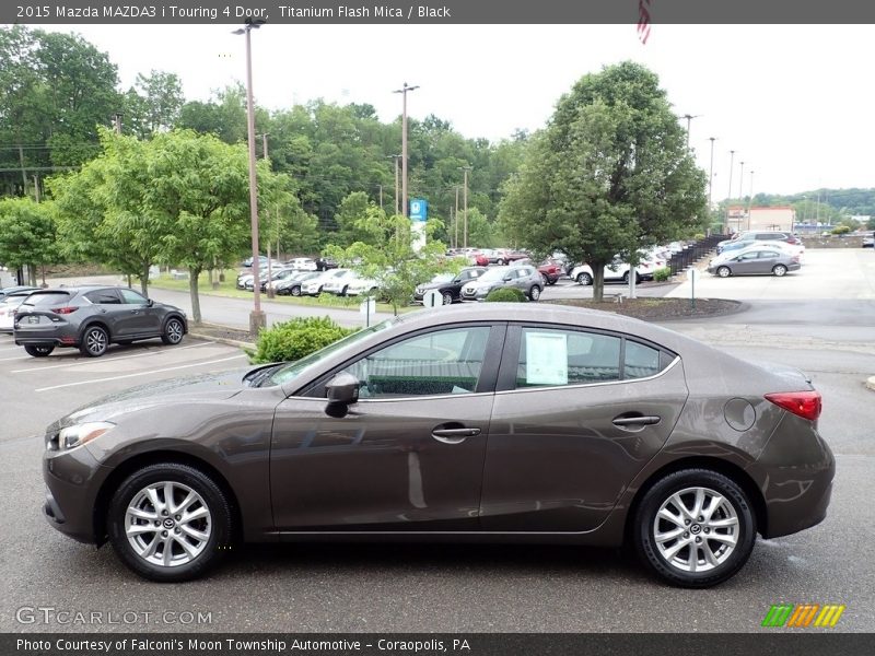  2015 MAZDA3 i Touring 4 Door Titanium Flash Mica