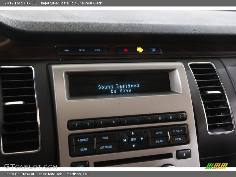 Ingot Silver Metallic / Charcoal Black 2012 Ford Flex SEL