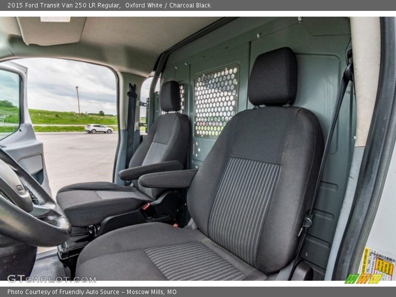 Oxford White / Charcoal Black 2015 Ford Transit Van 250 LR Regular