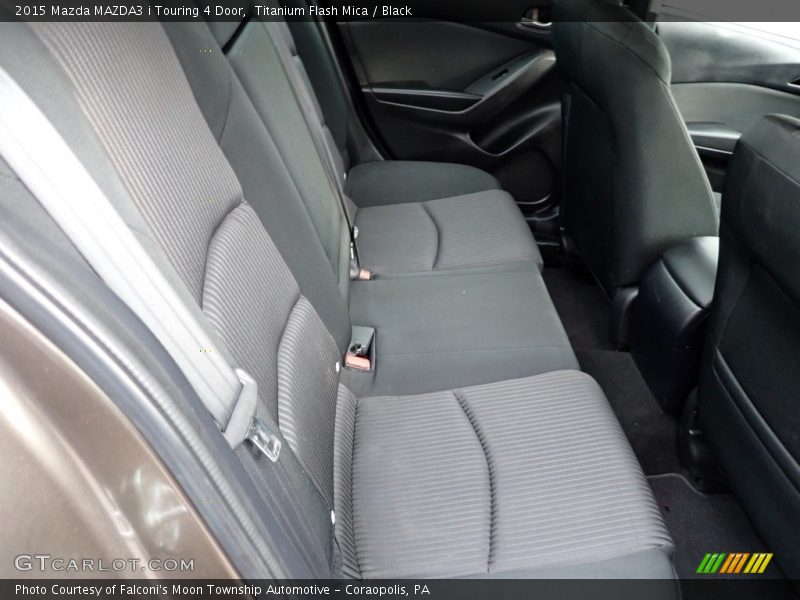 Rear Seat of 2015 MAZDA3 i Touring 4 Door