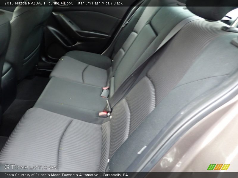 Titanium Flash Mica / Black 2015 Mazda MAZDA3 i Touring 4 Door