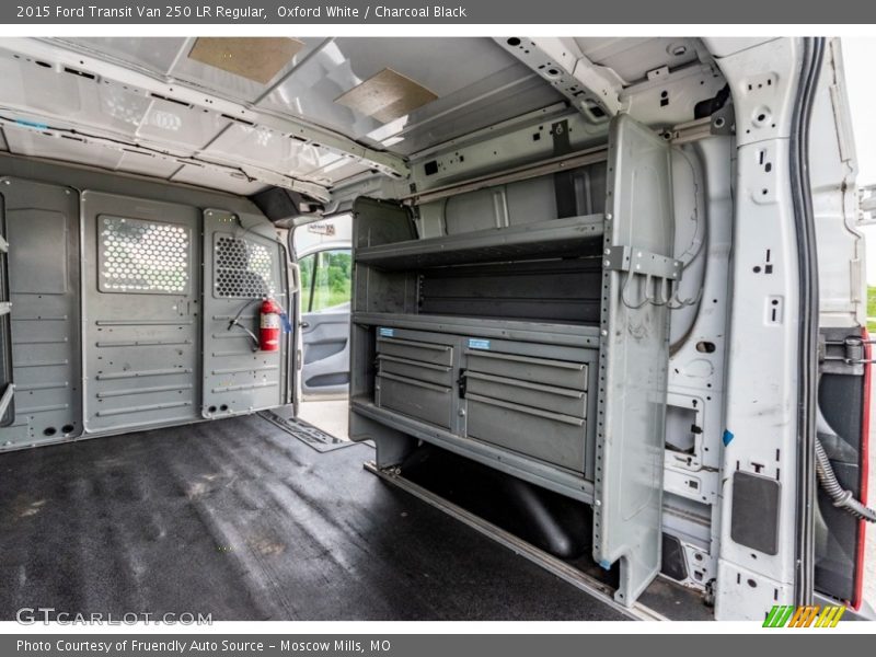 Oxford White / Charcoal Black 2015 Ford Transit Van 250 LR Regular