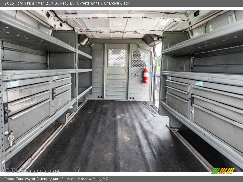 Oxford White / Charcoal Black 2015 Ford Transit Van 250 LR Regular