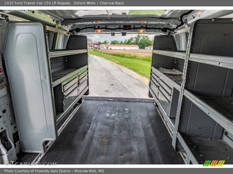 Oxford White / Charcoal Black 2015 Ford Transit Van 250 LR Regular
