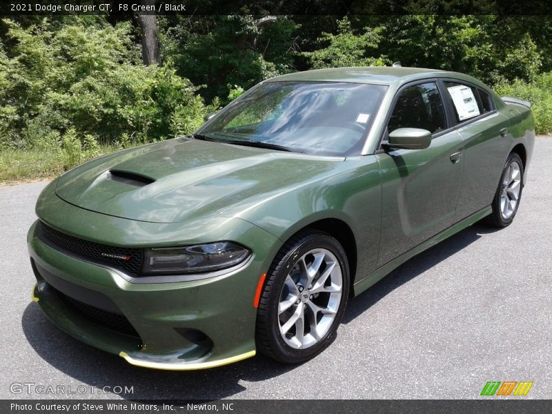 F8 Green / Black 2021 Dodge Charger GT